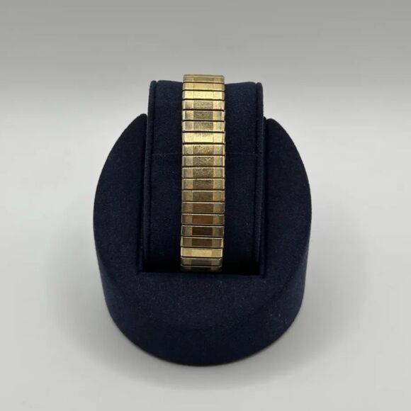 Vintage 60s Wittnauer Longines Octagon Gold Diamonds 32MM Wrist Watch - Picture 4 of 8